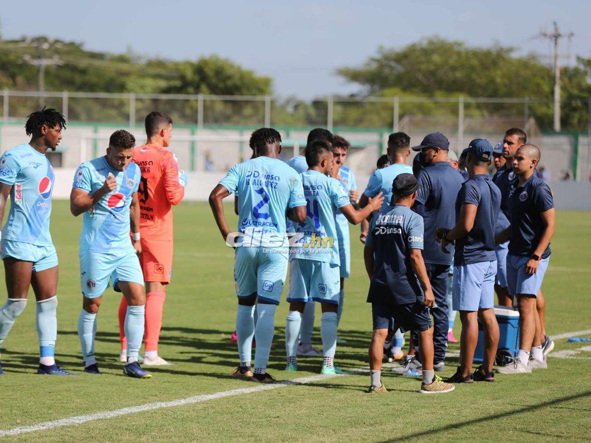 La paliza de Olimpia, rostros tristes en Real España, la bronca de “Palomo” Rodríguez y el homenaje especial a Yustin Arboleda