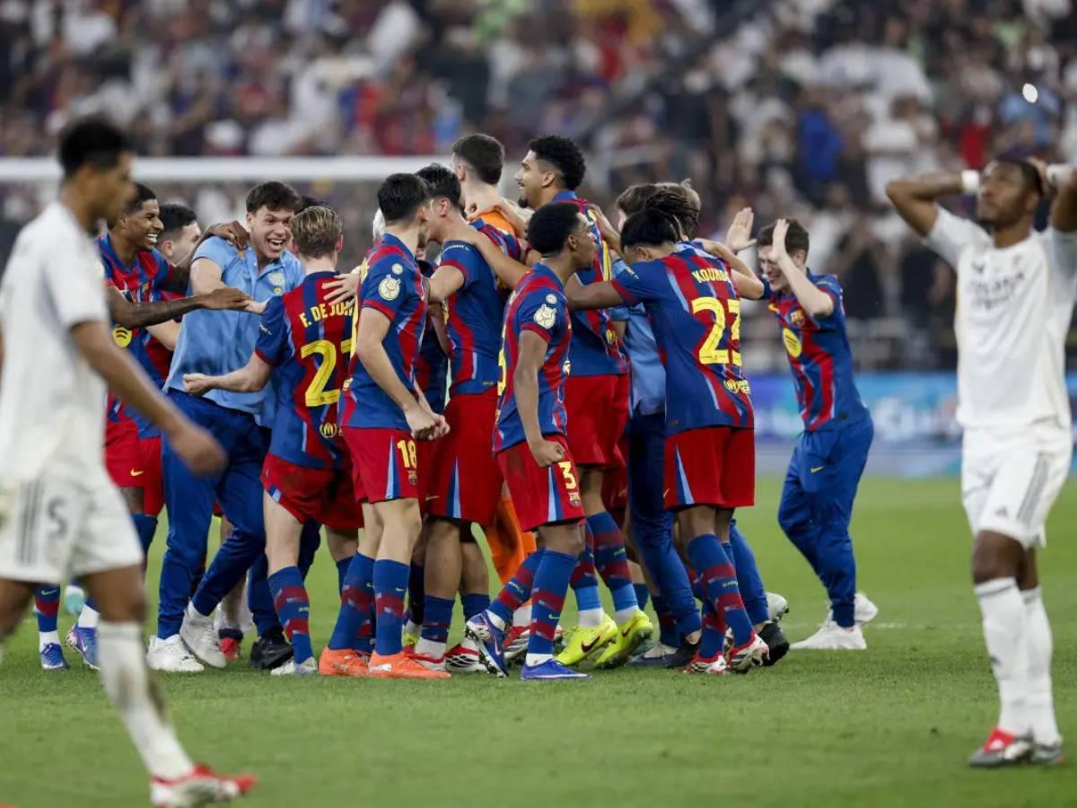 Solo dos se salvan: los señalados del Real Madrid por perder la Supercopa de España ante Barcelona; Mbappé, aplazado