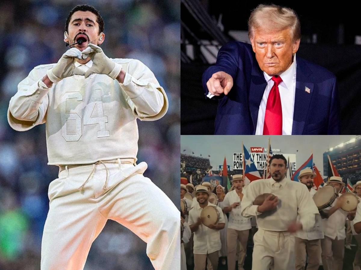 Bad Bunny hace historia en el Super Bowl, Honduras fue protagonista y Trump destruye al cantante: Es uno de los peores