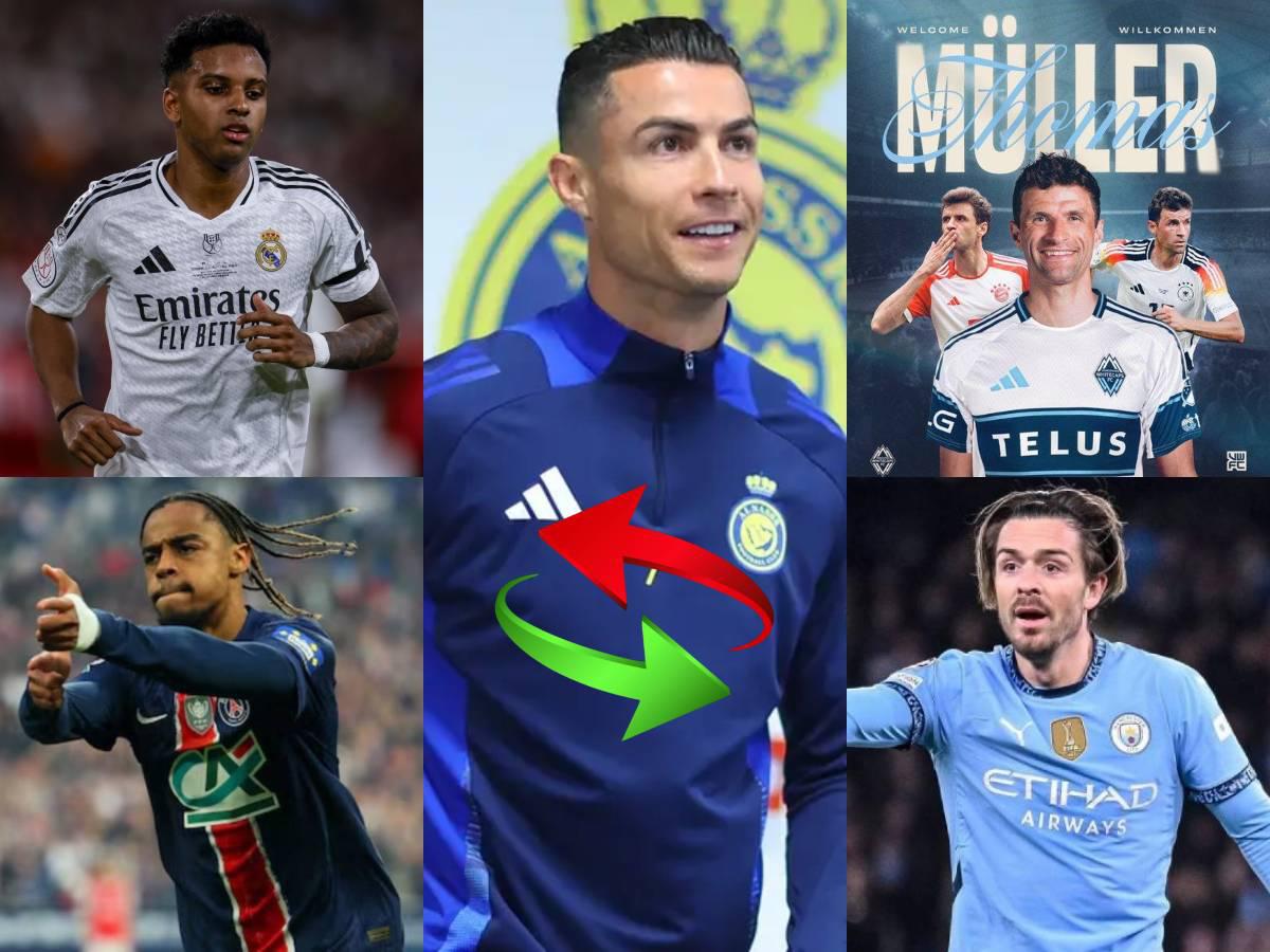 Real Madrid tiene nuevo '9', Cristiano Ronaldo con nuevo rival en Arabia y PSG quiere romper el mercado de fichajes