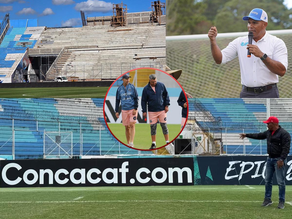 Mario Moncada atiza contra Concacaf y los acusa de querer imponer “caprichos” en el uso del estadio Nacional