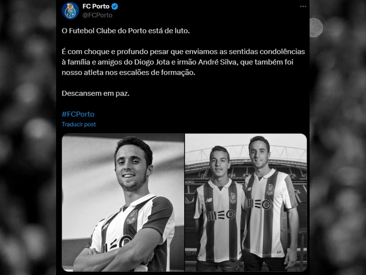 No tiene sentido, Nunca te olvidaré: Barcelona y Real Madrid dejan mensaje; el fútbol lamenta la muerte de Diogo Jota