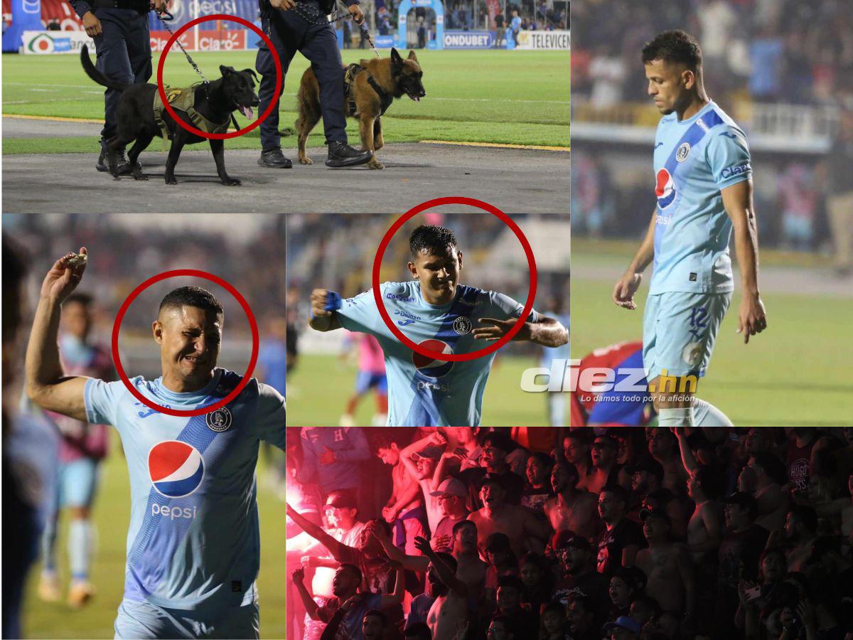 Espectacular celebración de Gabriel Araújo tras remontada de Olimpia, tristeza del Motagua y la fiesta de la Ultra Fiel