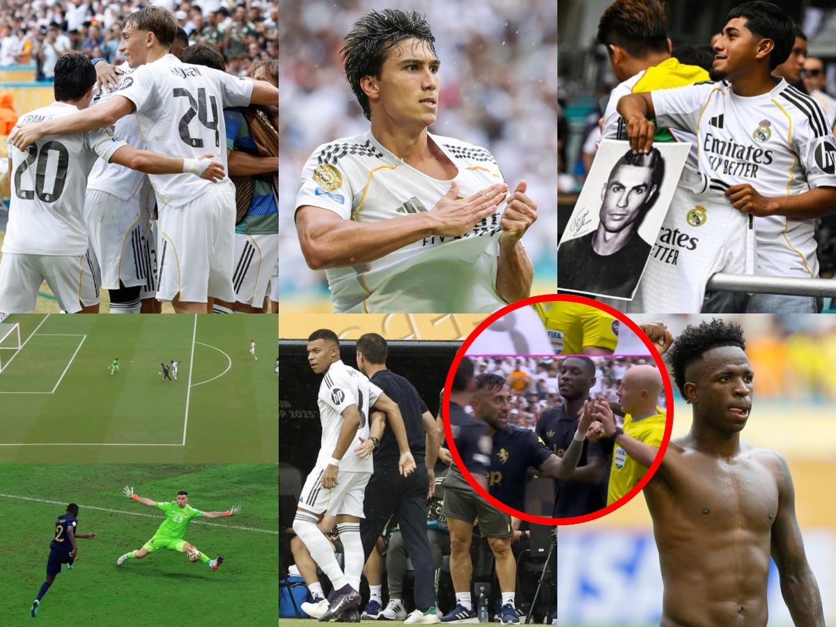 Cristiano Ronaldo 'presente' en el Real Madrid - Juventus, Kolo Muani revive pesadilla ante Messi y la bronca de Vinicius