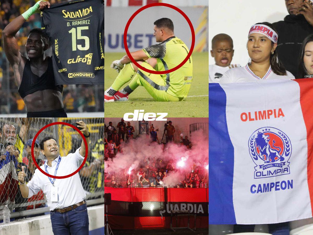 Pelón y alerta roja en Olimpia, tristeza en Olancho FC, curiosa selfie de Jeaustin Campos y el infierno en Siguatepeque