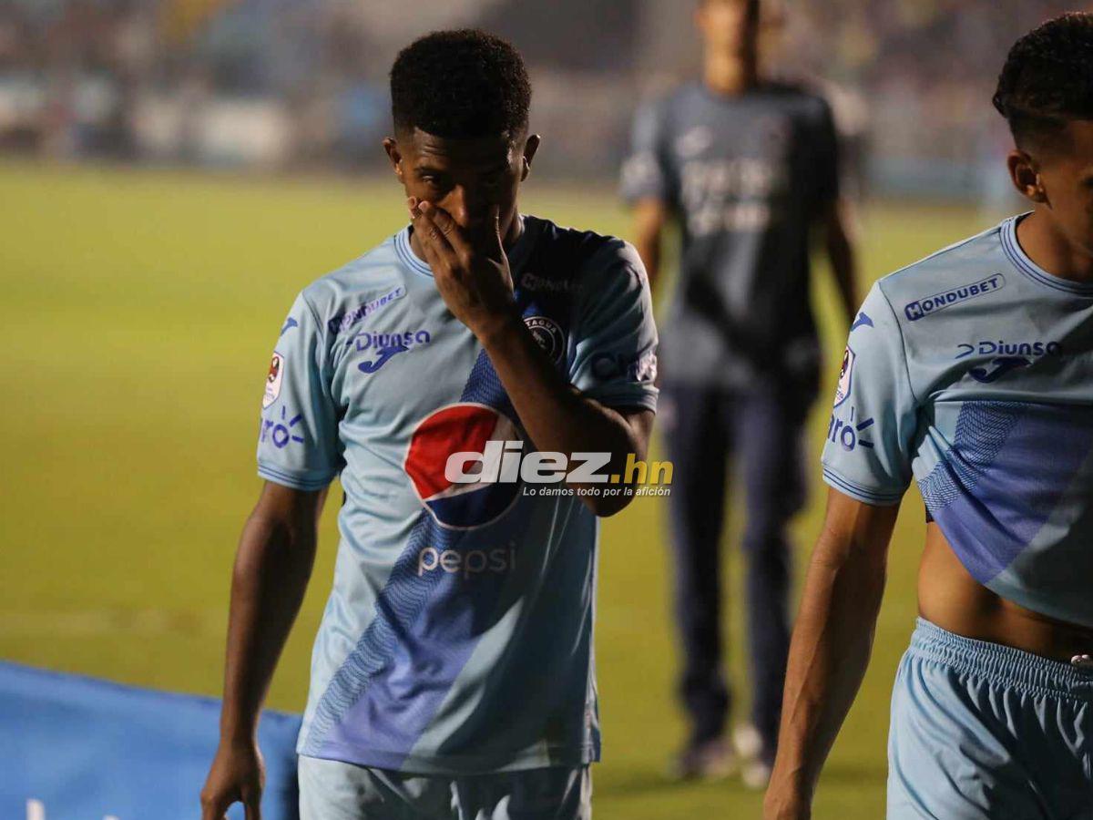 Espectacular celebración de Gabriel Araújo tras remontada de Olimpia, tristeza del Motagua y la fiesta de la Ultra Fiel