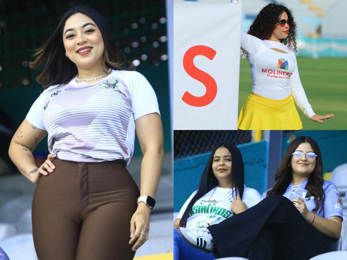 Hermosa tiktoker se roba los suspiros y colocha enamora en La Ceiba: las bellas chicas de la jornada de la Liga Nacional
