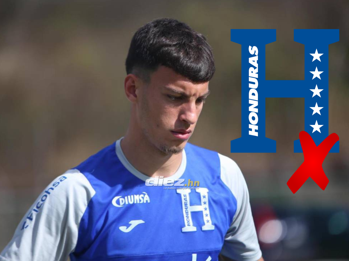 Golpe a “La H”: Valerio Marinacci no jugará con la Selección de Honduras el Mundial de Argentina Sub-20