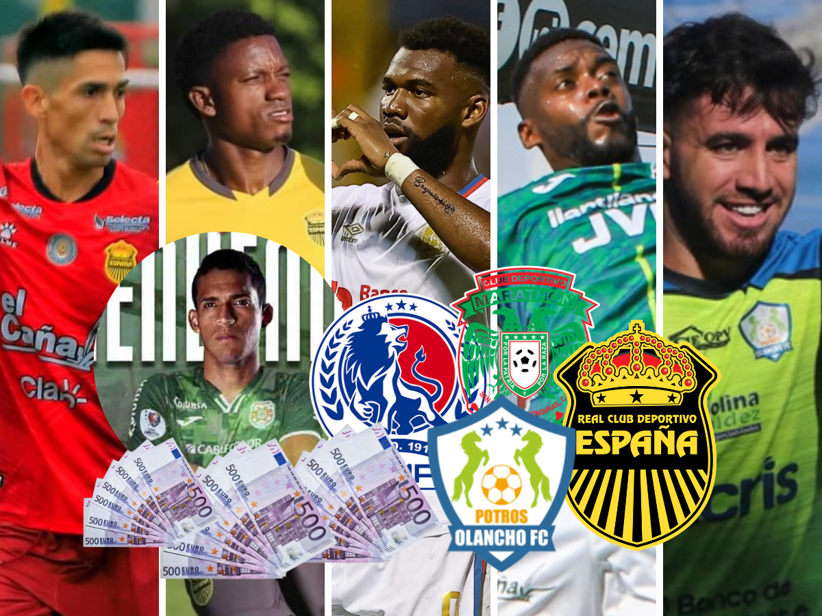 TOP 15: ¡Marathón tiene al más caro! Los jugadores más valiosos de las semifinales del Clausura 2023 de la Liga Nacional de Honduras