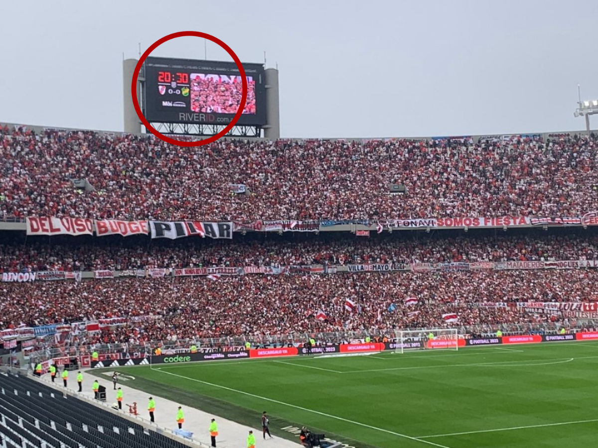 El partido entre River Plate-Defensa y Justicia fue suspendido en el Estadio Monumental.