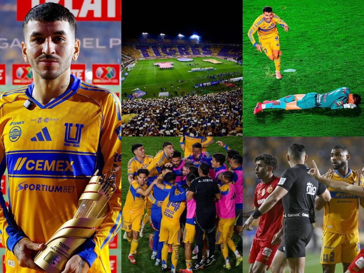 El error del árbitro y el VAR en la final de la Liga MX, la fiesta de Tigres y el gran señalado de la derrota de Toluca