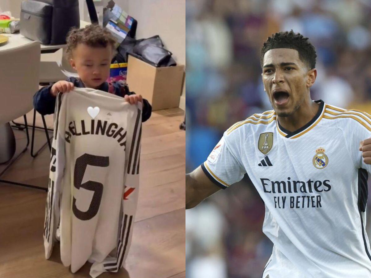 ¡Obsequio inolvidable! Crack mundial del Real Madrid le regaló su camiseta a Kervin Arriaga en el Bernabéu