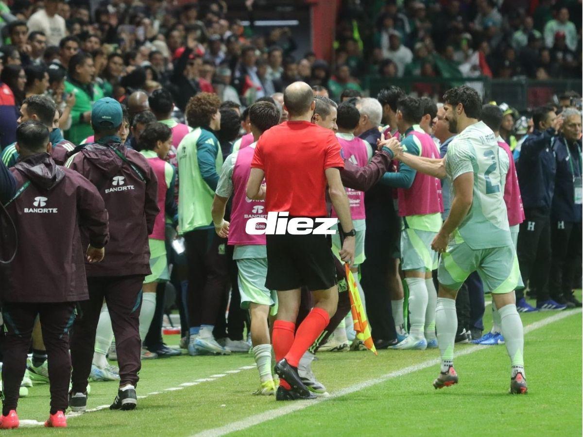 Honduras vivió un infierno: los rostros de tristeza, jugador de “La H” fue atendido con oxígeno y hermoso tifo en el Nemesio Diez