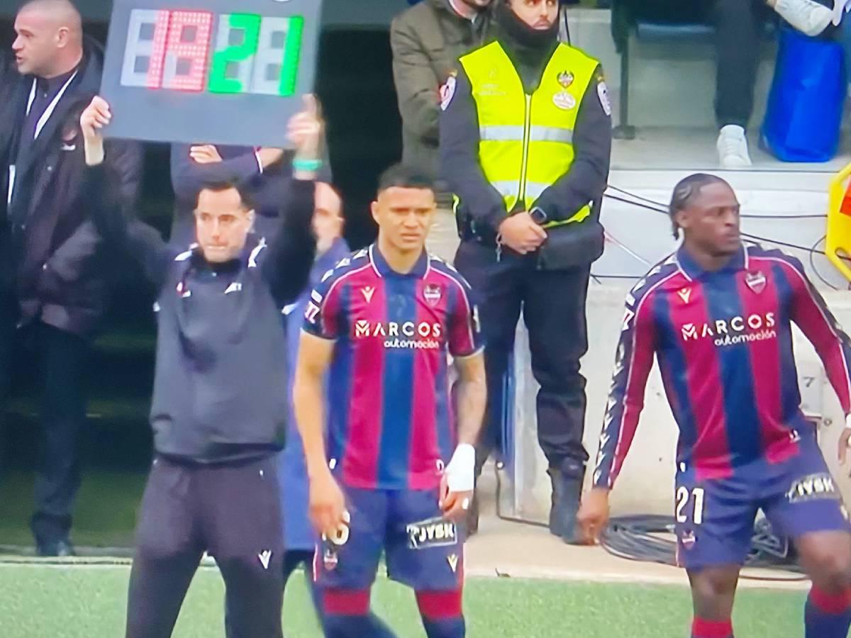 Con Kervin Arriaga de vuelta: Girona le arrebató el triunfo al Levante en LaLiga de España