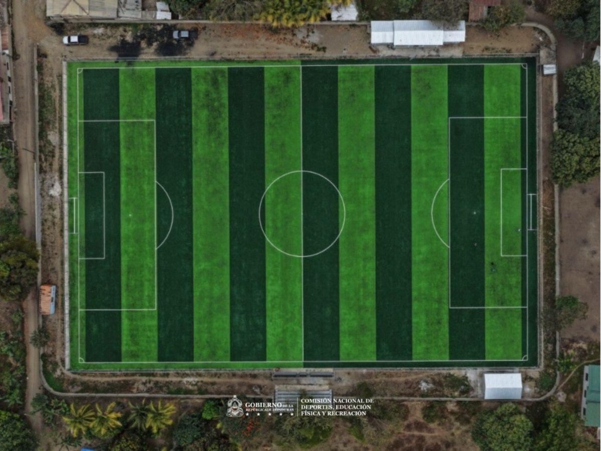 ¡Dos canchas sintéticas! Condepor revela los avances de tres proyectos en reconocidos municipios de El Paraíso