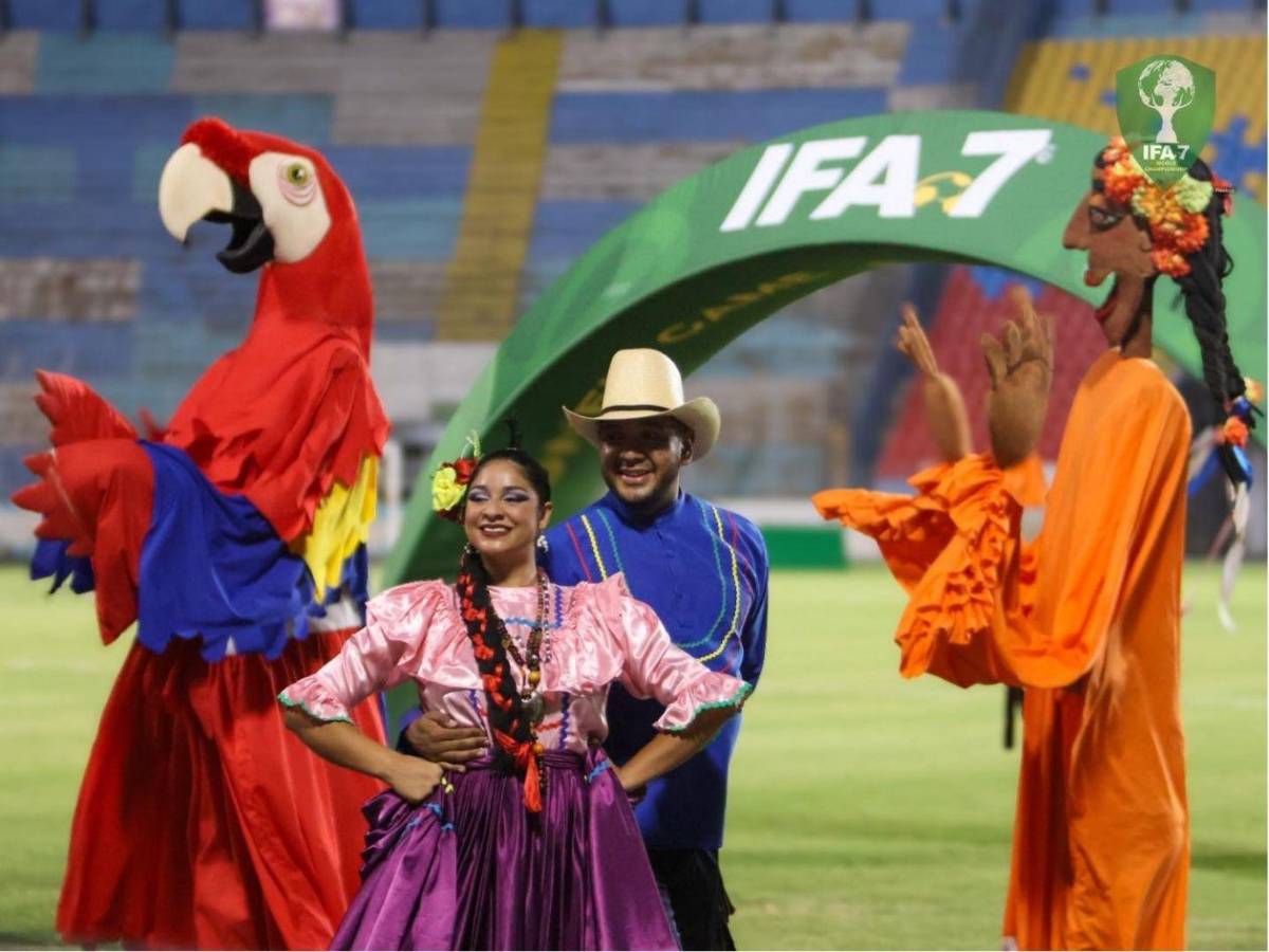 Honduras receta goleada: ¡Fiesta en el inicio del torneo internacional IFA 7!