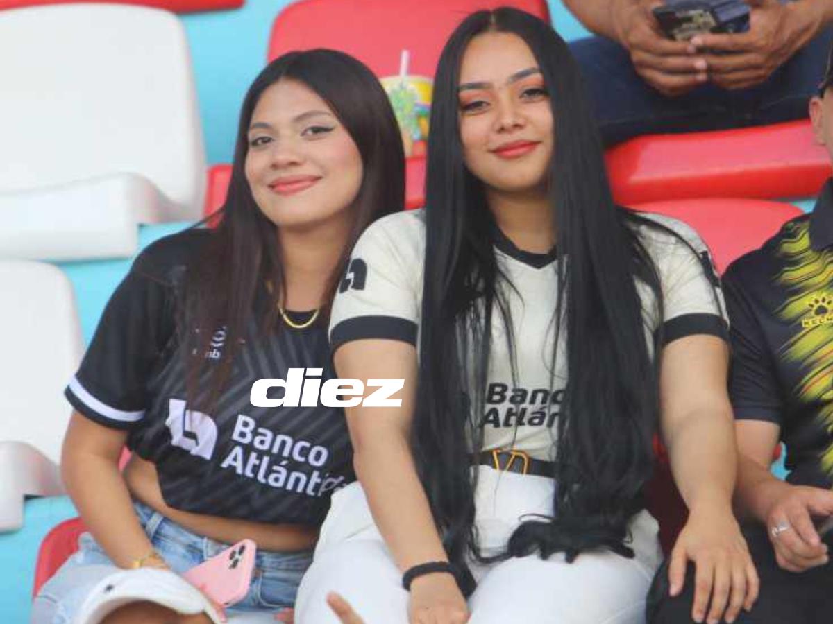 ¡Bellezas en el Nacional! Las hermosas chicas que llegaron a engalanar el clásico entre Olimpia y Real España
