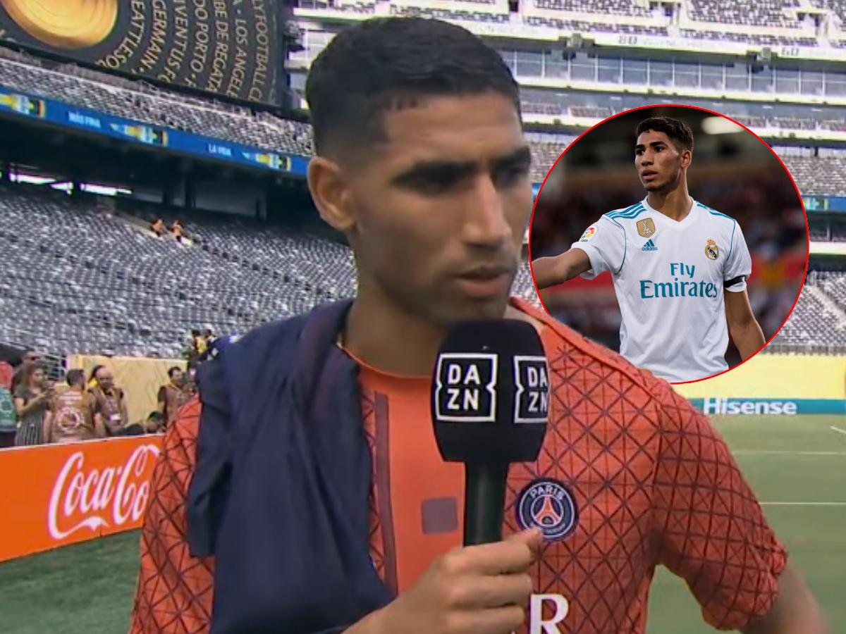 Hakimi eliminó al Real Madrid del Mundial de Clubes y no los perdona por lo que le hicieron: No fui yo quien decidió...