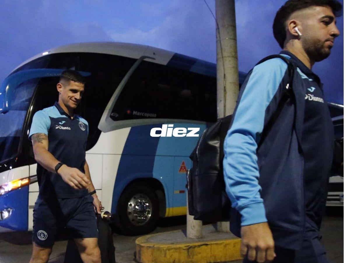 Motagua vs Olimpia en fotos: saludo especial de Troglio, derroche de bellezas en el Nacional y el curioso gorro