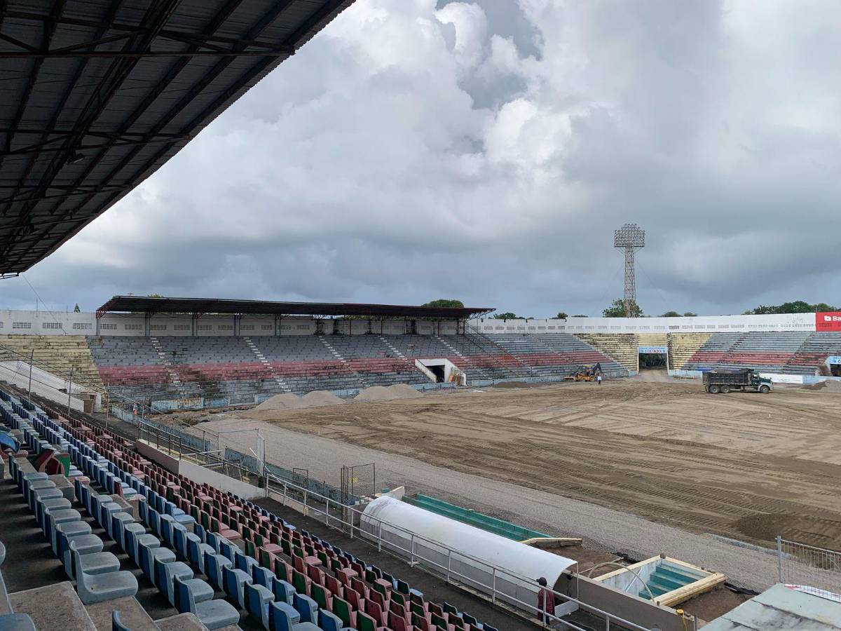 Fotos: así luce el estadio Ceibeño luego de 3 meses de trabajos para remodelación del césped ¿Cuándo finaliza la obra?