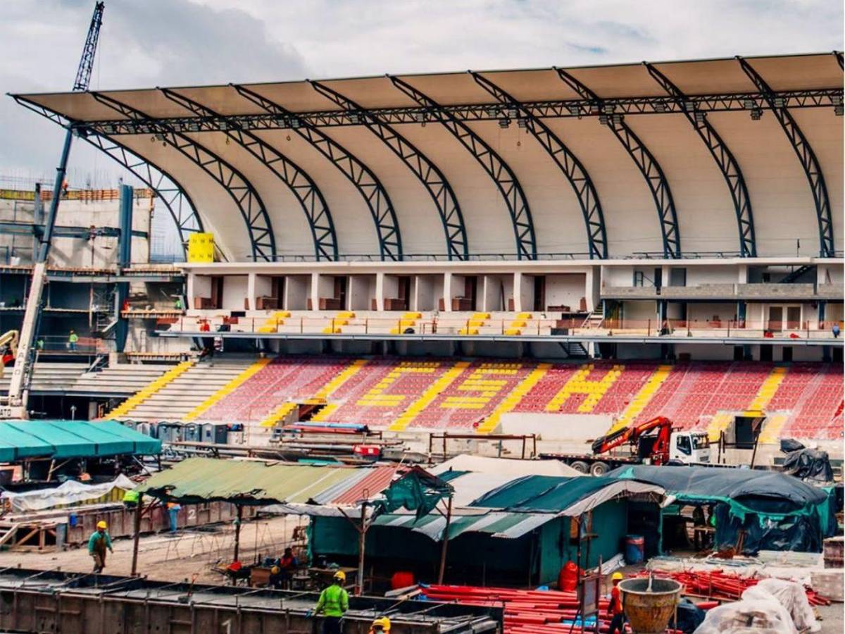 ¿Cuándo lo inauguran? Así avanza la remodelación del estadio del Herediano