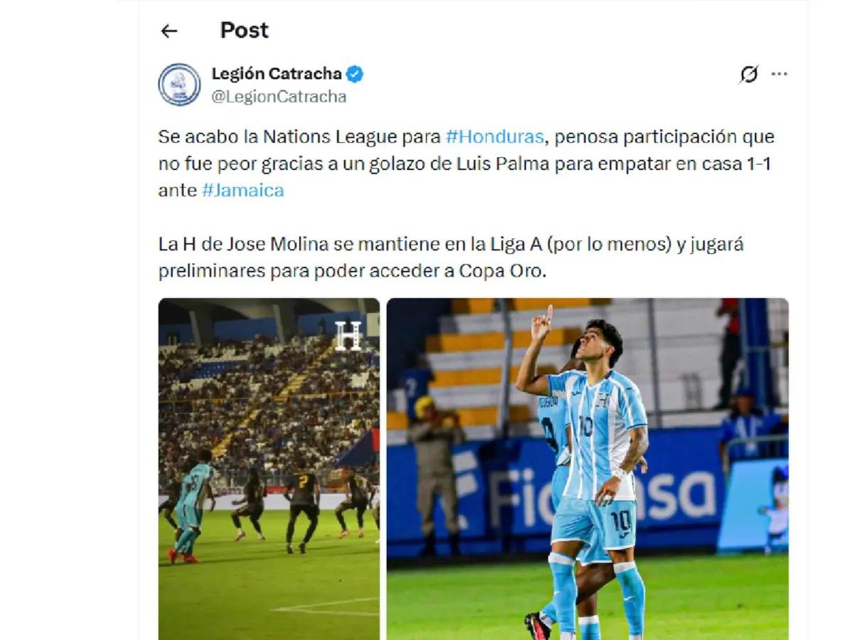 Pavón señala esto y la reacción tras el fracaso de Honduras: No deben volver