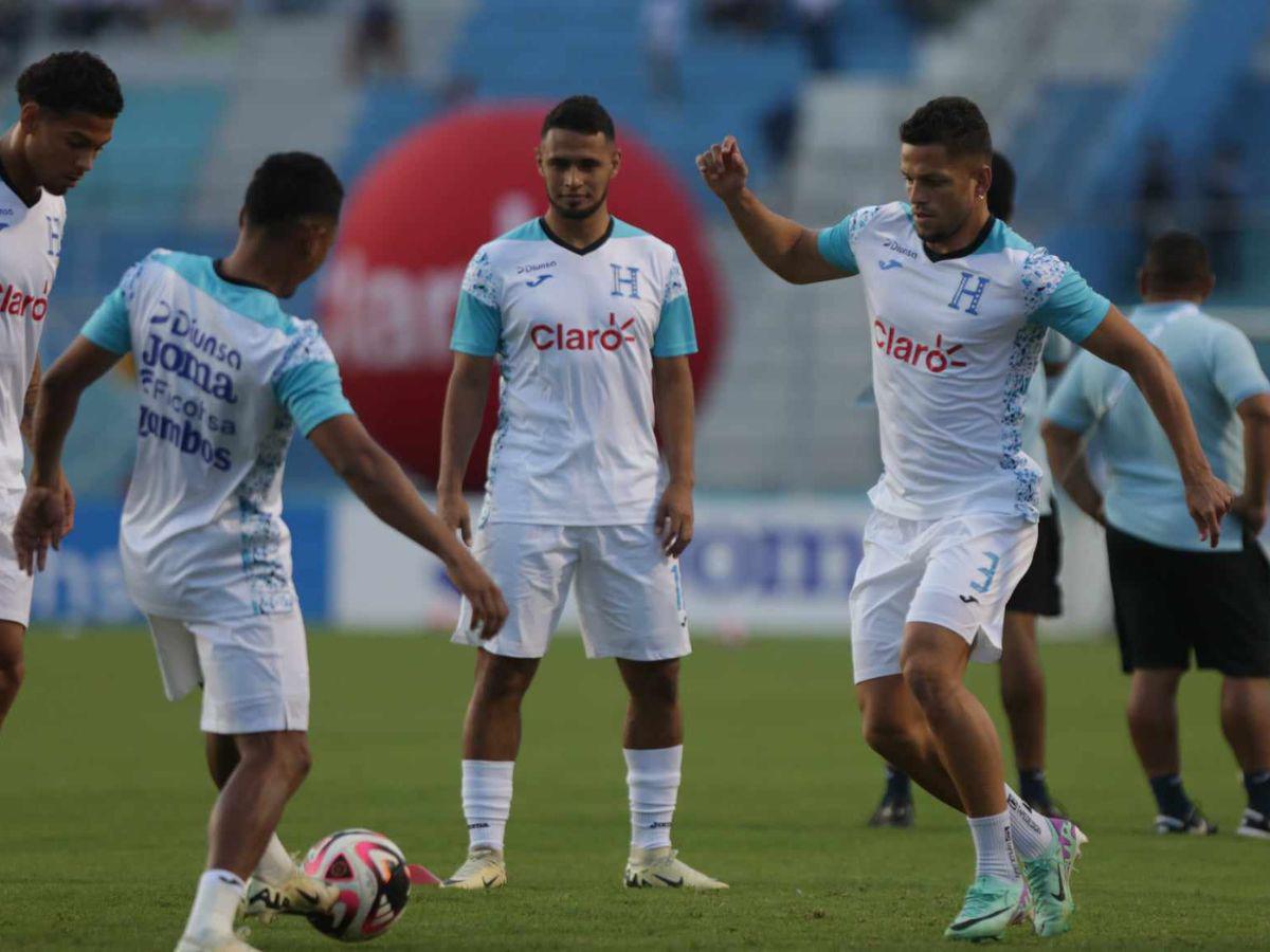 ¿Con cambios ante Bermudas? El potente 11 de Honduras que perfecciona Rueda para el segundo duelo de Eliminatoria