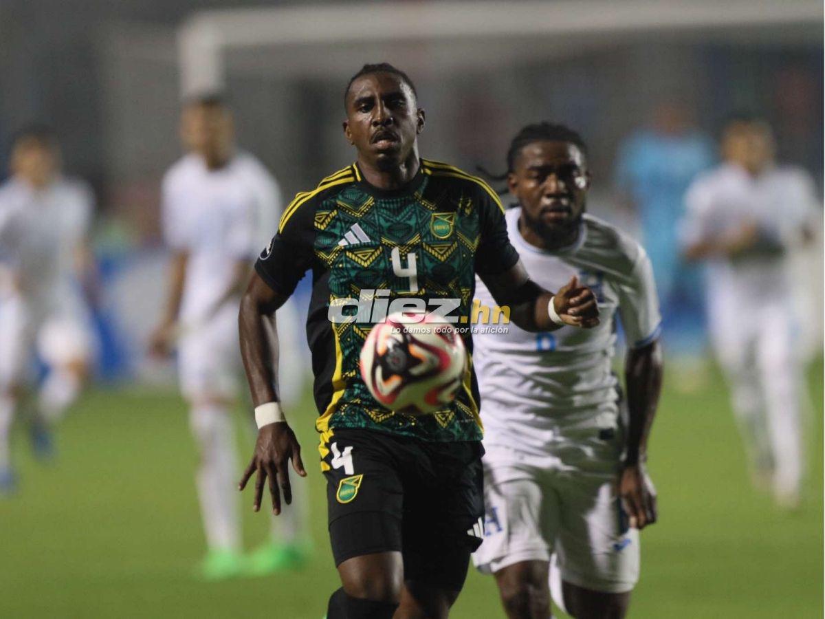 No se vio en TV: los rostros de la frustración de la Selección de Honduras tras perder ante Jamaica por Nations League