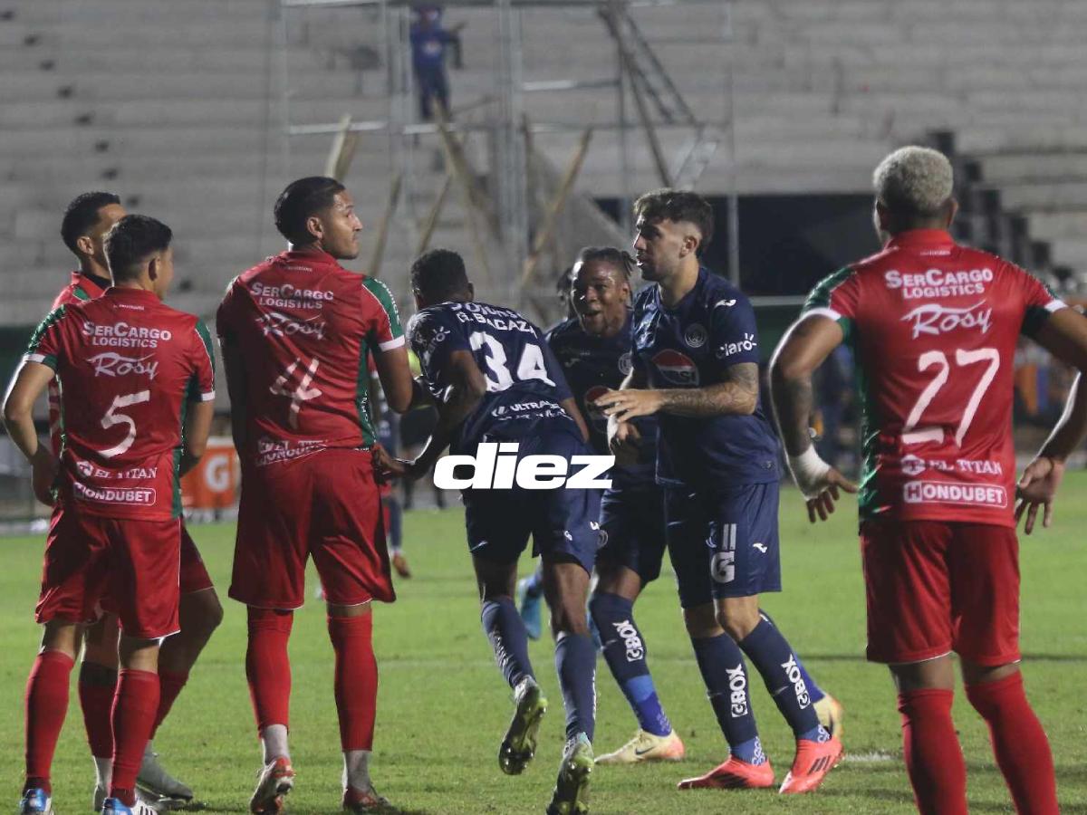 No se vio en TV: Entre lágrimas, Agustín Auzmendi se despide de Motagua; bellas chicas y frustración para Marathón