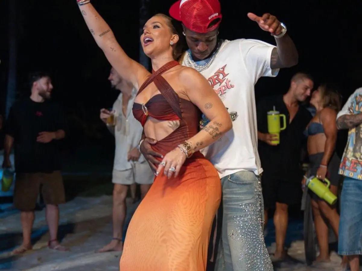 Novia de Vinicius hace estallar a Real Madrid con sus picantes fotos y la prenda con el nombre del brasileño