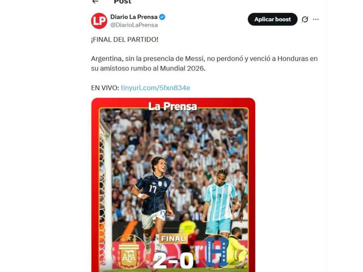 Tras caer ante Argentina, la prensa señala el culpable y pide un regreso: Ya ven