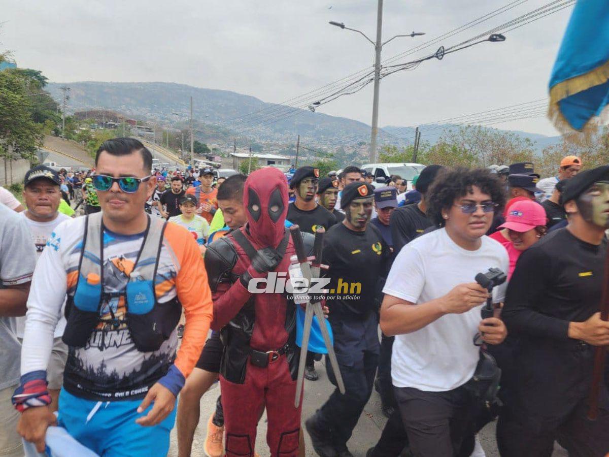 Shin Fujiyama hace historia en Honduras: Así fue el recibimiento al japonés tras cumplir el reto de 250 km