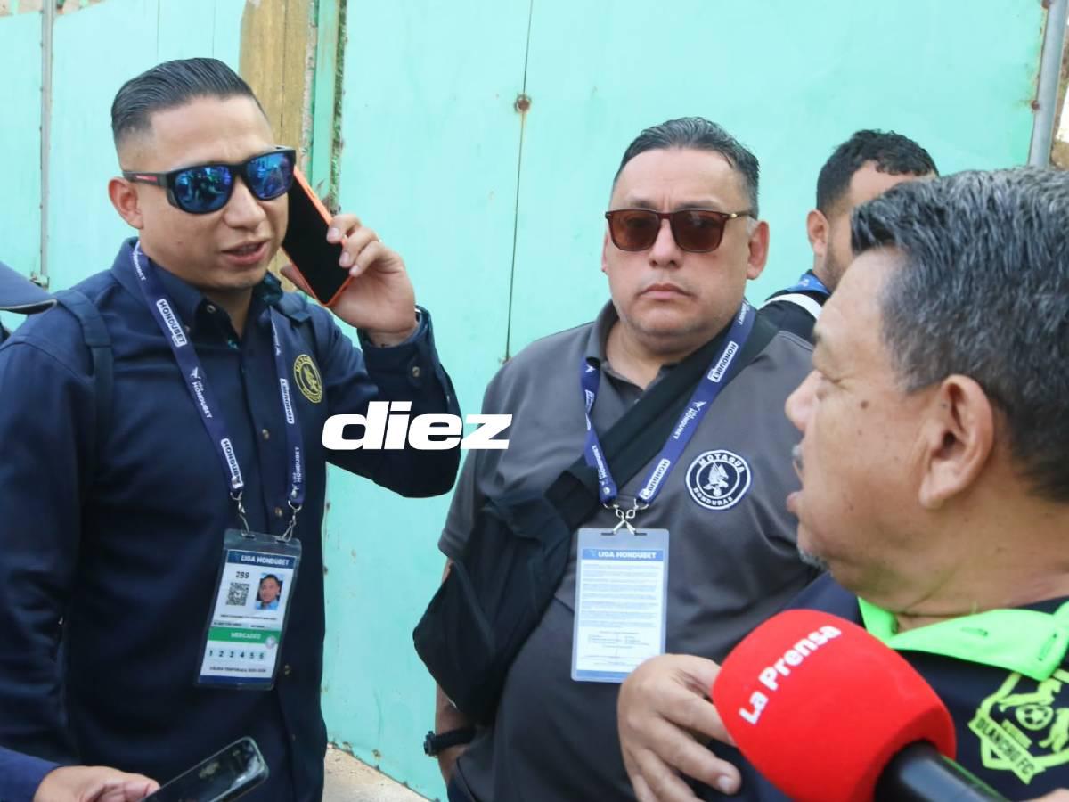 Plantel de Motagua esperó a Romario, bellezas y ¿Entró Emilio al estadio?