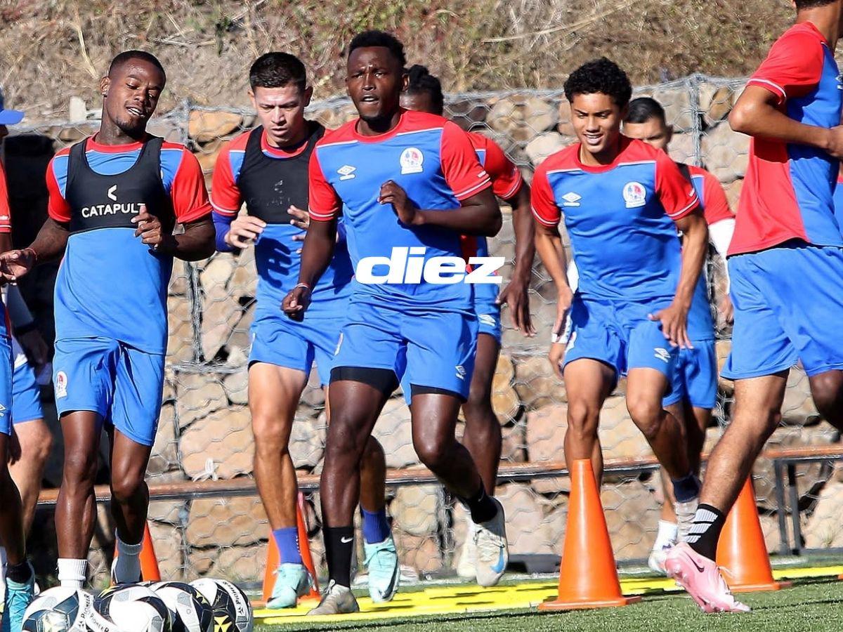 Curioso look en Olimpia, nuevos rostros y Elis a tope: así preparó el Rey de Copas su último entrenamiento previo al debut