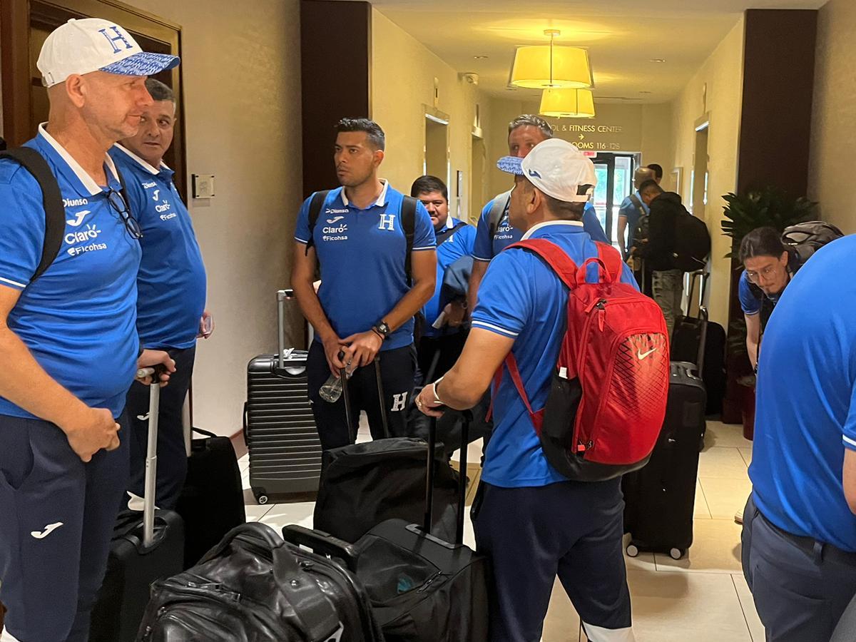 La Selección de Honduras llegó a Washington para medirse en amistoso a Venezuela; se integró Rubilio y Altamirano