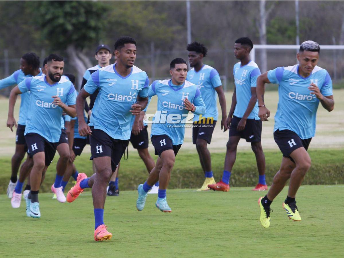 Honduras realiza primer entreno pensando en el debut eliminatorio ante Cuba con cuatro ausencias, ¡volvió Palma!