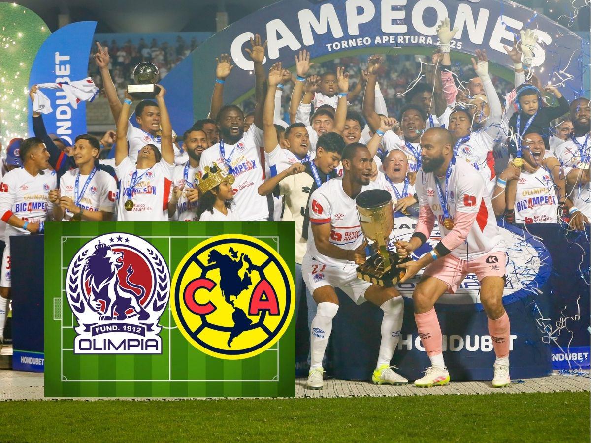 ¡Olimpia va por el batacazo! Así sería el 11 titular del león para vencer al América por Champions de Concacaf