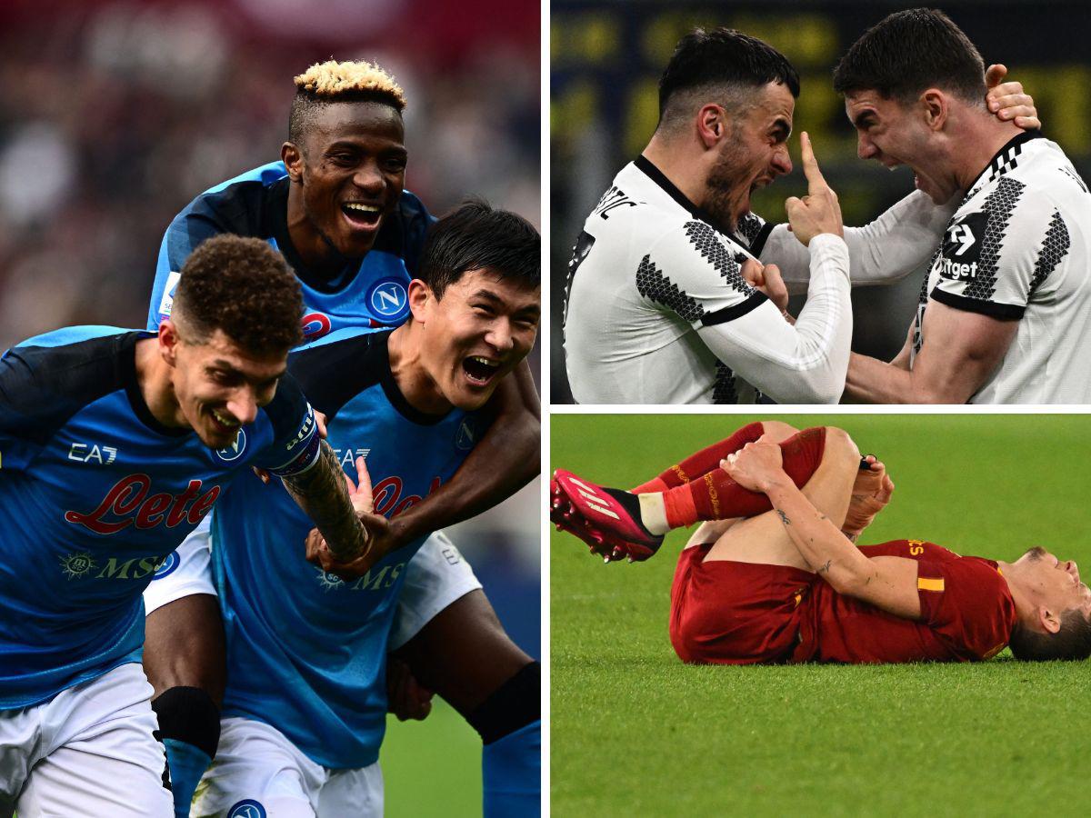 Nápoles sigue rumbo al ‘Scudetto’; la Roma cae ante Lazio y Juventus se lleva el Derbi de Italia
