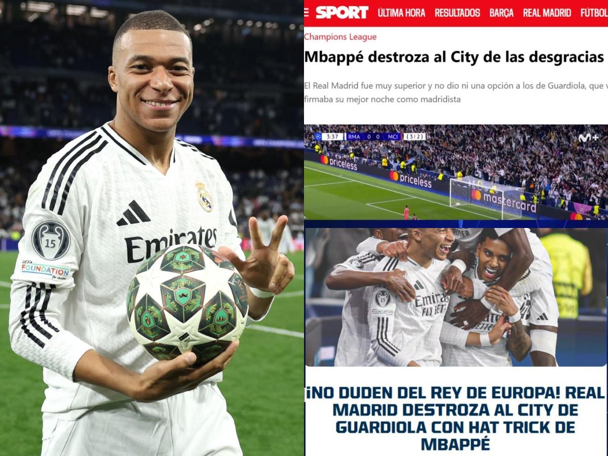 “Mbappé destroza al City”, “El terror de Europa”: Esto dicen los medios de la clasificación de Real Madrid en Champions
