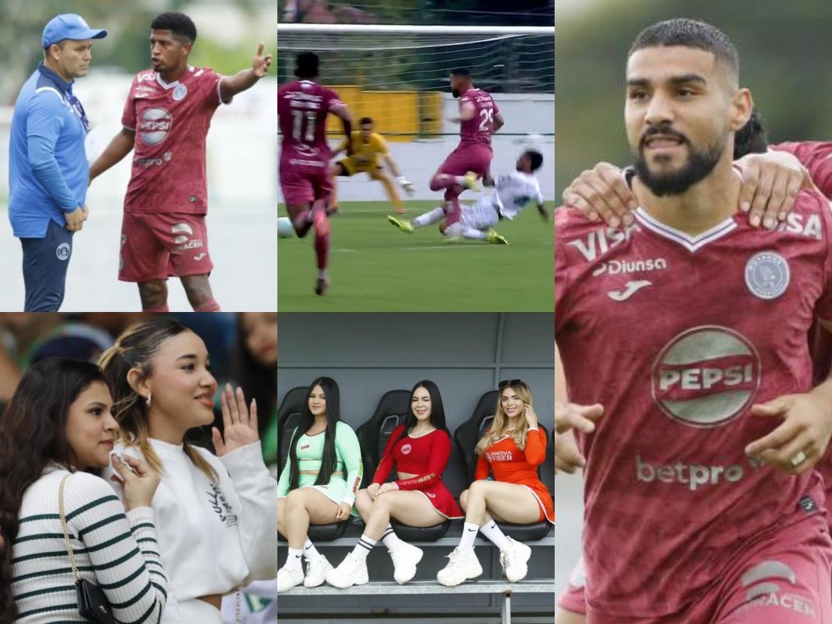 El héroe de Motagua ante Platense, error arbitral que no aprovechó el Ciclón y las bellas chicas en el Excélsior