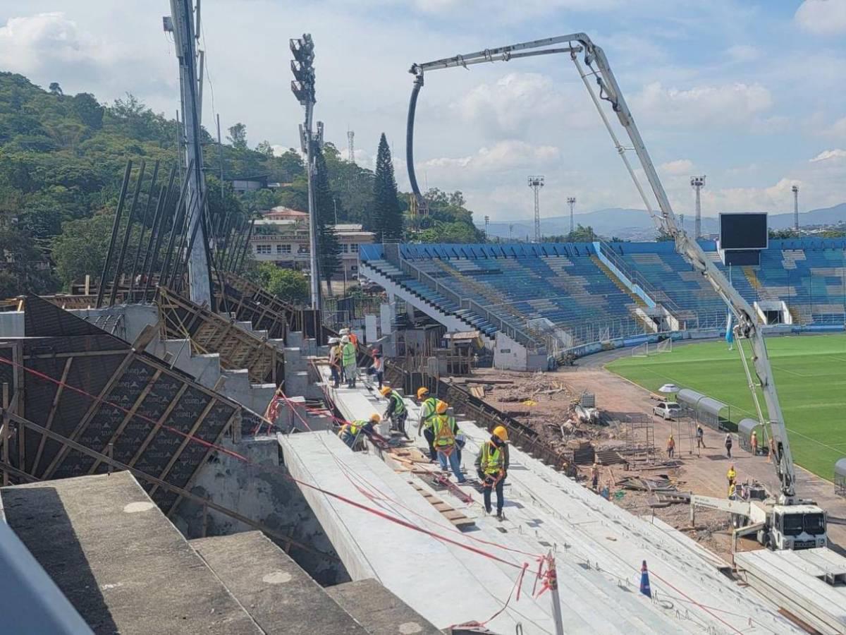 ¿Cuáles son las obras que le faltan a los estadios Nacional Chelato Uclés y Francisco Morazán?