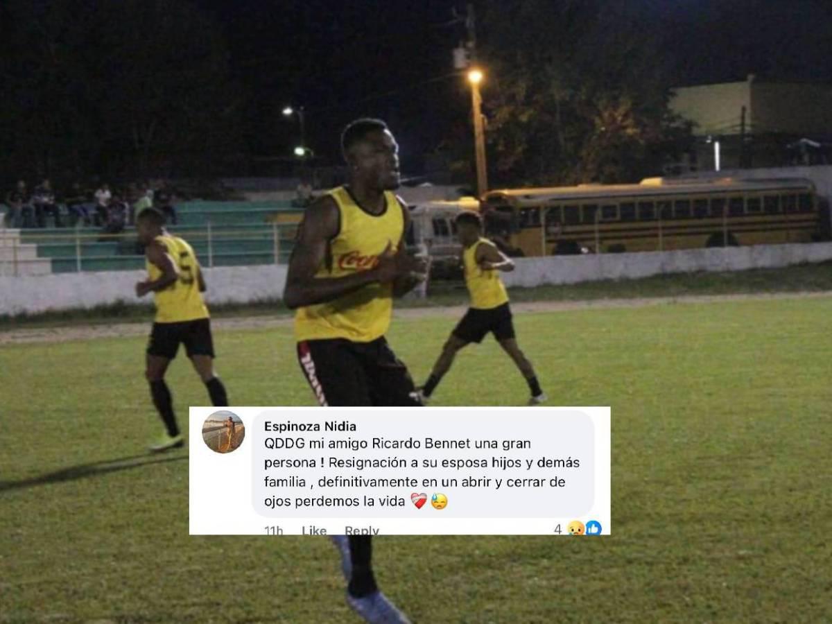 “Te doy 24 horas para que me contestes”: los dolorosos mensajes tras la muerte de futbolista en cancha de La Ceiba