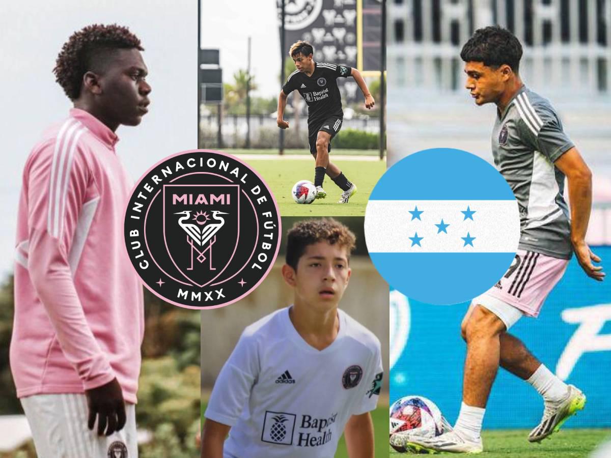 ¡Entrenaron con Messi! Inter Miami forma a varios jóvenes con potencial para representar a la Selección de Honduras