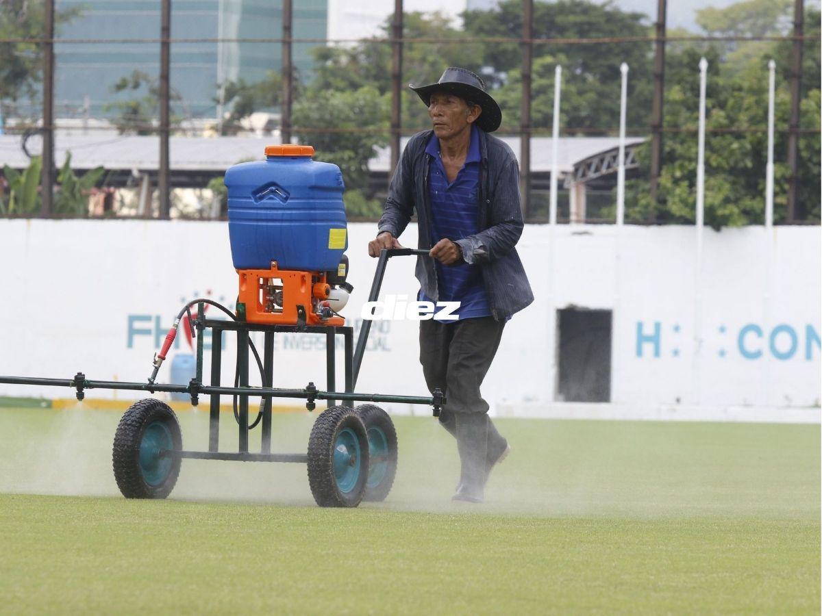 El Estadio Morazán es una alfombra: estos son los retoques que recibió el recinto para el Honduras vs México
