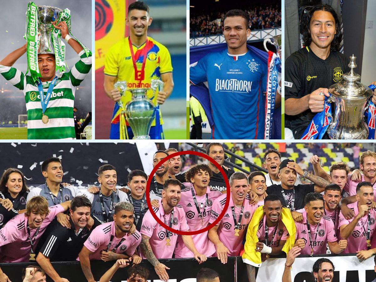 Campeones con Messi y en Champions League: Los hondureños que han levantado títulos alrededor del mundo