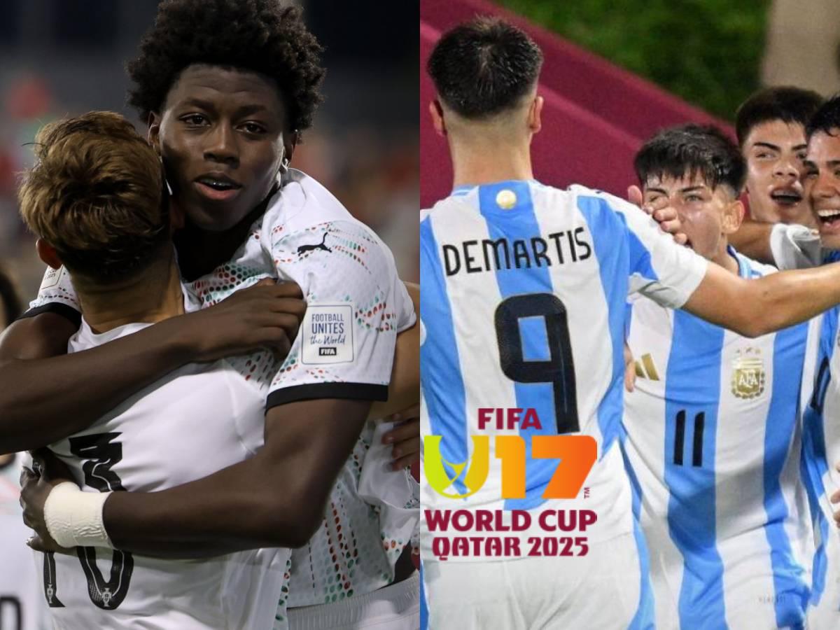 Mundial Sub-17: dos goleadas históricas y Argentina quiere repetir la historia en Qatar; así fue el primer día