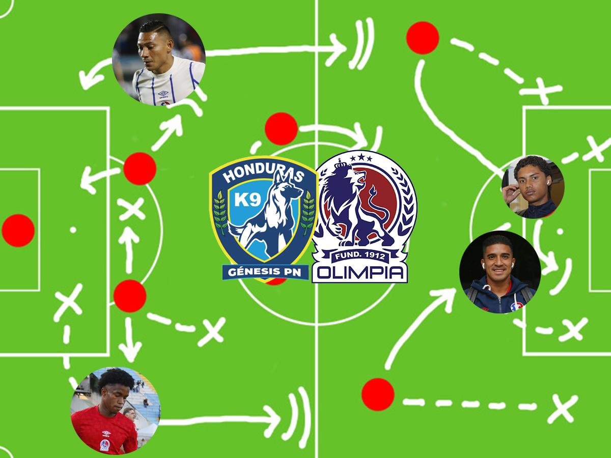 Olimpia con 9 bajas para partido en Liga Nacional: Así sería el improvisado 11 titular de Espinel, con delantera inédita