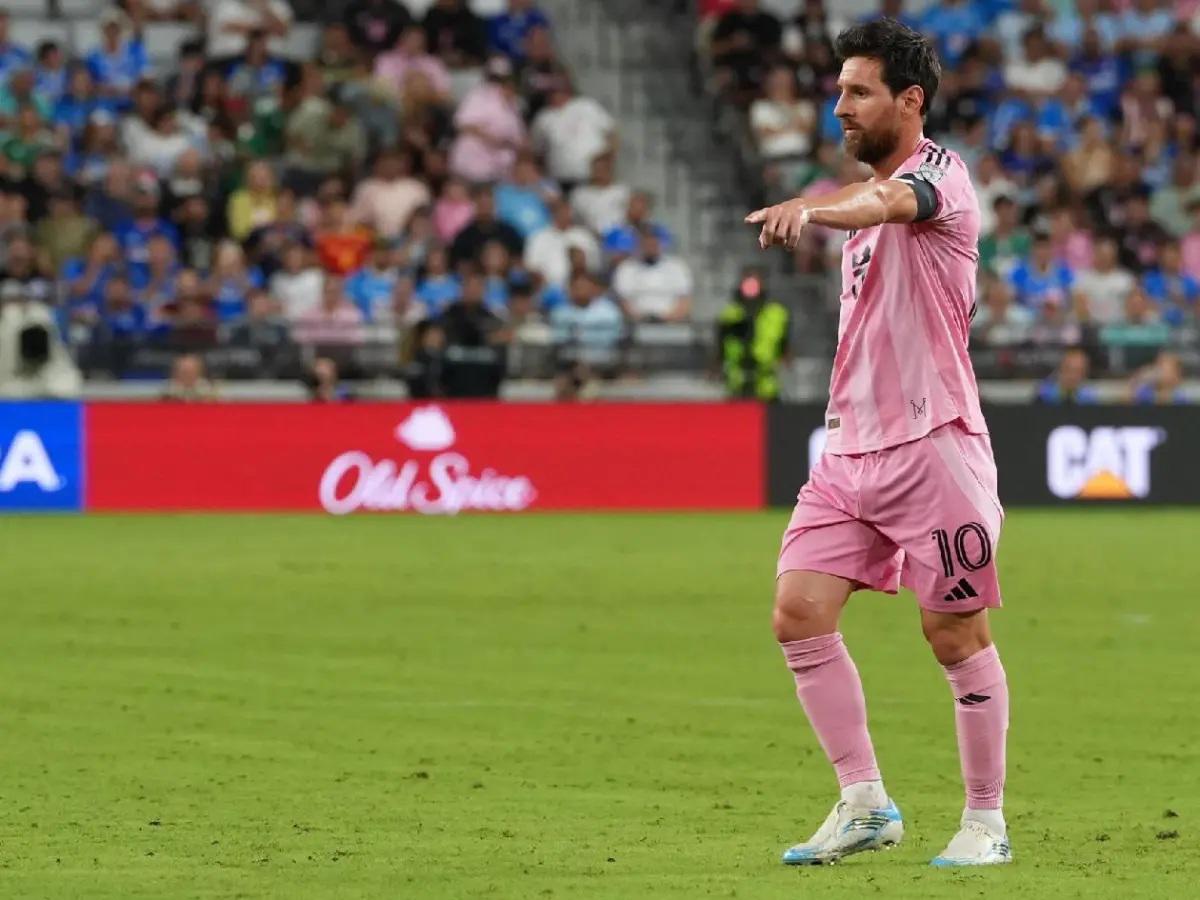 Conmigo no: el fuerte cruce de Messi que puede ser castigado en la MLS tras ganar la Leagues Cup