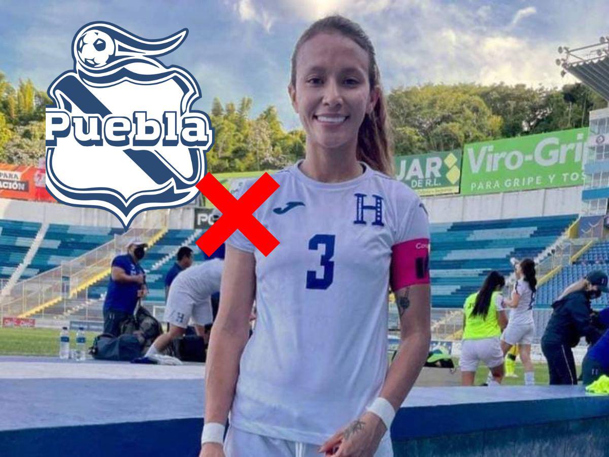 ¿Por qué la hondureña Bárbara Murillo no ha podido debutar con el Puebla en la Liga MX Femenil?