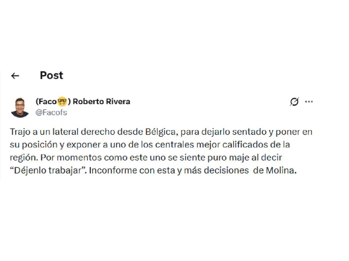 Pavón señala esto y la reacción tras el fracaso de Honduras: No deben volver